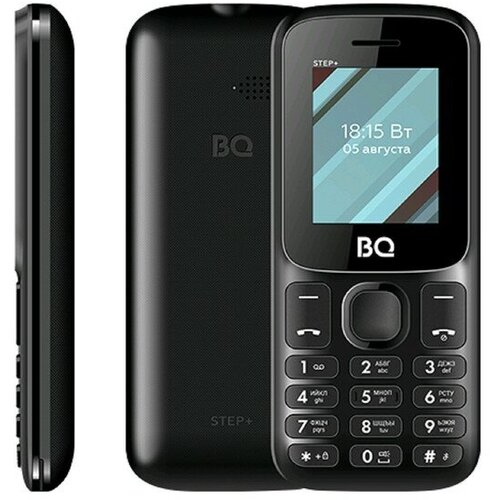 Сотовый телефон BQ M-1848 Step+, 1.77, 2 sim, microSD, 600 мАч, без СЗУ, чёрный