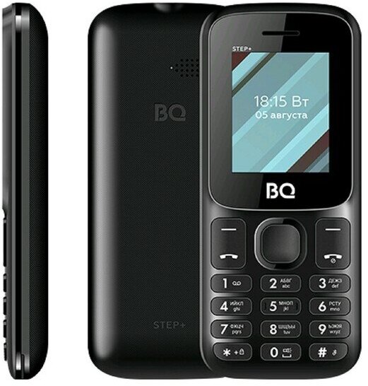 Сотовый телефон BQ M-1848 Step+ 1.77" 2 sim microSD 600 мАч без СЗУ чёрный