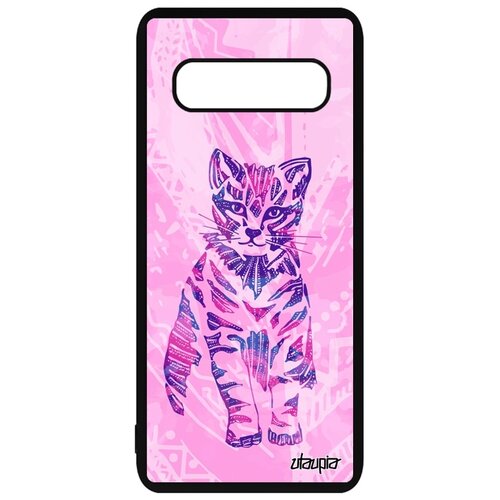 фото Чехол на телефон galaxy s10 plus, "кот" бенгальский маленький utaupia