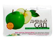 Невская Косметика Мыло кусковое Дивный сад зелёное яблоко, 90 г