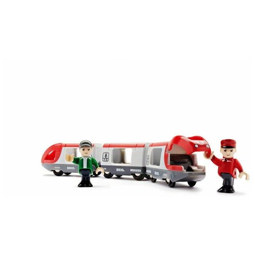 фото Пассажирский поезд-экспресс, brio (игровой набор, 5 элементов, 33505)