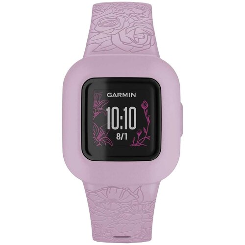 Фитнес-браслет Garmin Vivofit Jr 3 Lilac Floral 010-02441-01 1236800₽