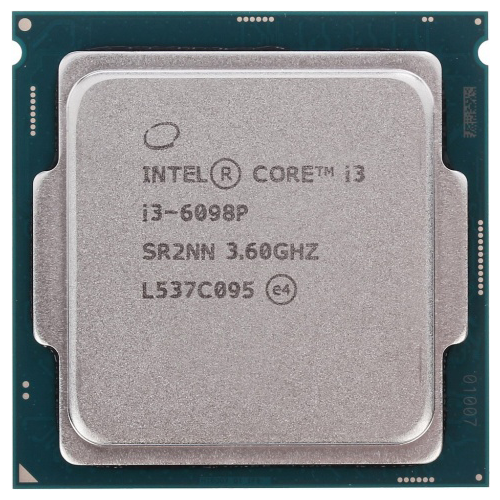 процессор intel core i3 9100 lga1151 v2 4 x 3600 мгц oem Процессор Intel Core i3-6098P Skylake LGA1151, 2 x 3600 МГц, OEM