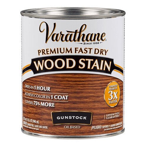 Морилка - Масло Для Дерева Varathane Premium Fast Dry Wood Stain гансток 0,236л