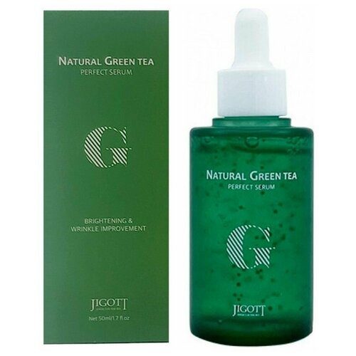 Jigott Сыворотка с зеленым чаем / Natural Green Tea Perfect Serum, 50 мл