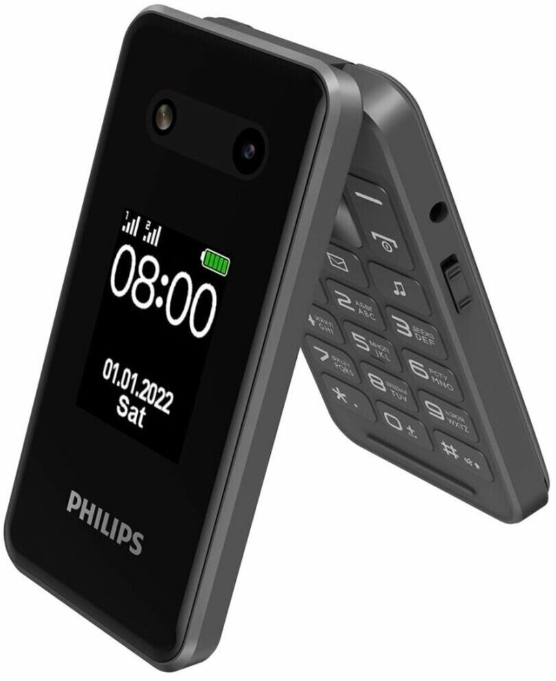 Мобильный телефон Philips Xenium E2602 Dark Grey