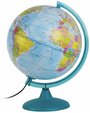 Глобус физико-политический Глобусный мир Двойная карта 250 мм (10546)