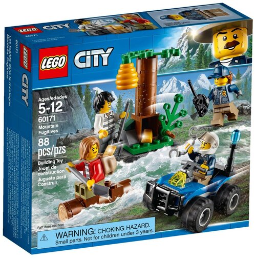 Конструктор LEGO City 60171 Убежище в горах, 88 дет.