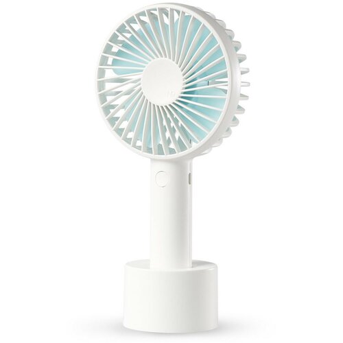 Вентилятор ручной SOLOVE Manual Fan 3 Speed TypeC 2000mAh белый с голубым 159000₽