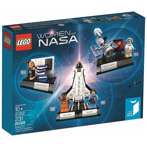 LEGO Ideas 21312 Женщины NASA, 231 дет. конструктор lego ideas 92176 ракетно космическая система наса сатурн 5 аполлон 1969 дет