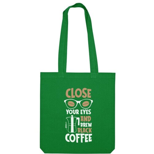 фото Сумка шоппер us basic, зеленый