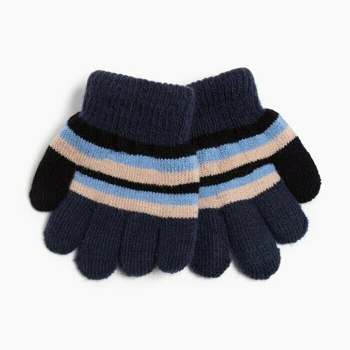 фото Перчатки , размер 4-6 лет, 12 см обхват, синий promarket