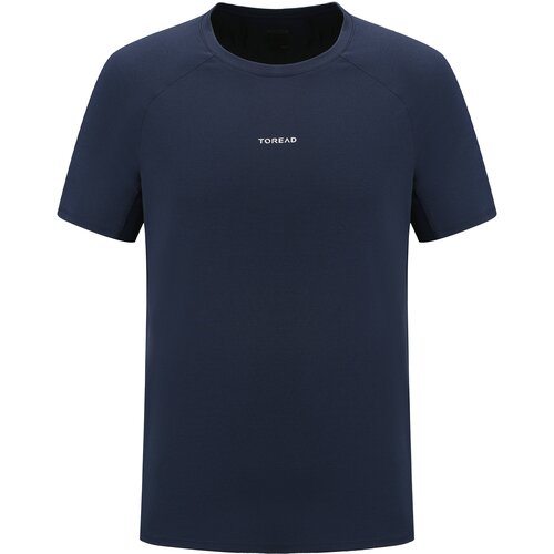 Футболка TOREAD Men's running training short-sleeve T-shirt, размер S, синий