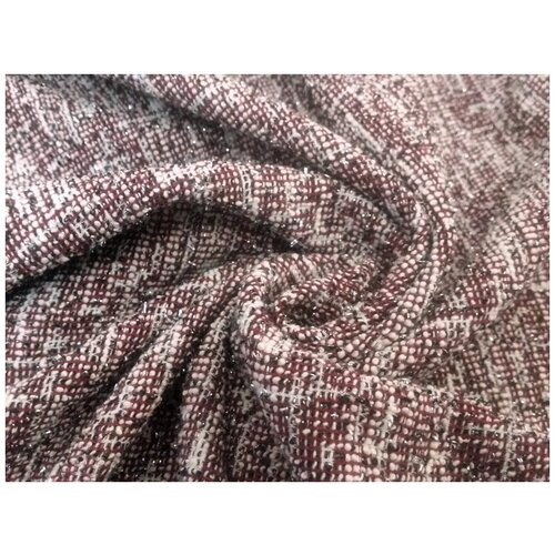 Ткань трикотажная вязаная С люрексом - 3 метра