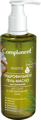 Compliment Гель-масло для умывания гидрофильное для сухой и чувствительной кожи