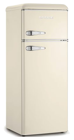 Холодильник Snaige FR27SM-PRC30F3 Ретро двухкамерный бежевый - фотография № 1