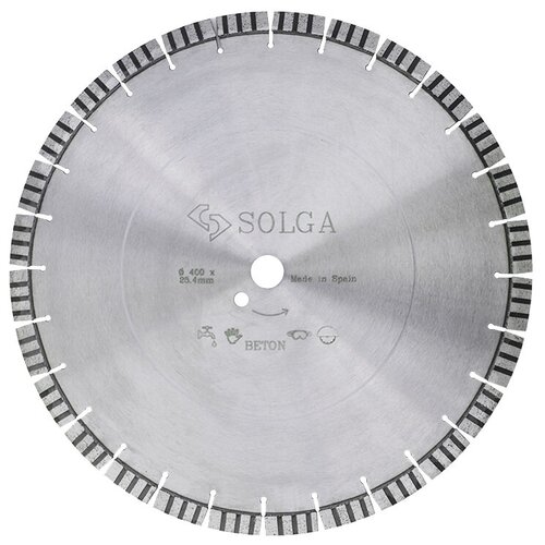 Solga Diamant Диск алмазный PROFESSIONAL10 сегментный железобетон 400мм/25,4/20 23116400