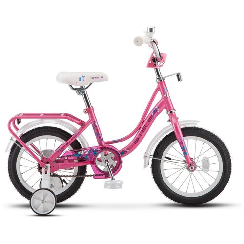 фото Детский велосипед stels wind 14 z020 (2019) розовый 9.5" (требует финальной сборки)