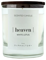 Свеча Ambientair The Olphactory Black Heaven White Lotus Белый лотос (VV401WLBTO) белый