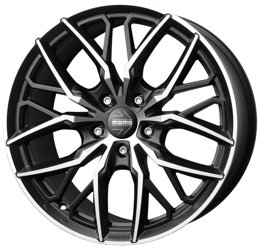 Колесный диск MOMO SUV SPIDER 10,0/R21 5*150 ET45 d110,1 Matt Black-Polished FB max 960kg