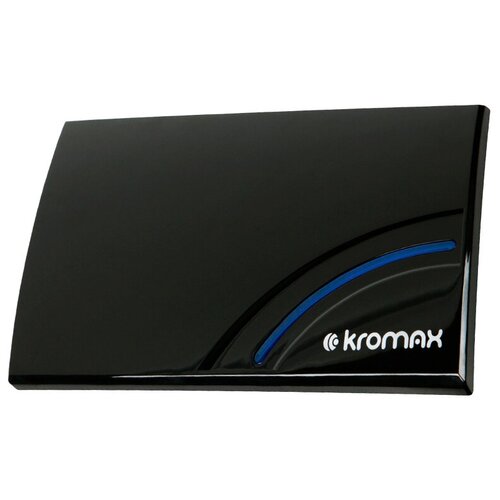Антенна для цифрового тв телевизионная комнатная активная KROMAX TV FLAT-05, поддержка DVB-T2