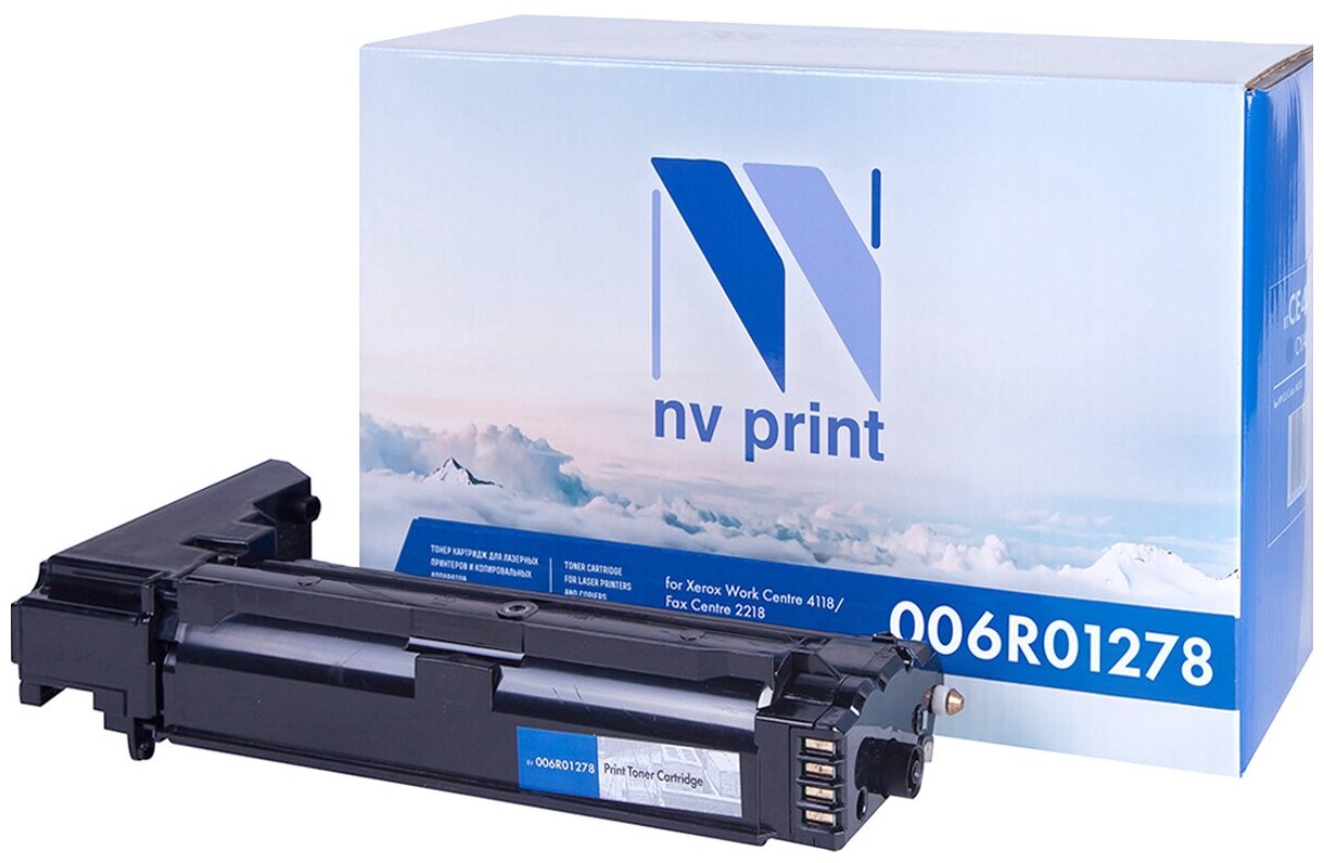 Лазерный картридж NV Print NV-006R01278 для Xerox WorkCentre 4118, FaxCentre 2218 (совместимый, чёрный, 8000 стр.)