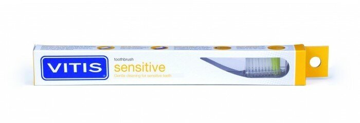 Щетка зубная очень мягкая для чувст.зубов и десен Vitis Sensitive DENTAID S.L. - фото №5