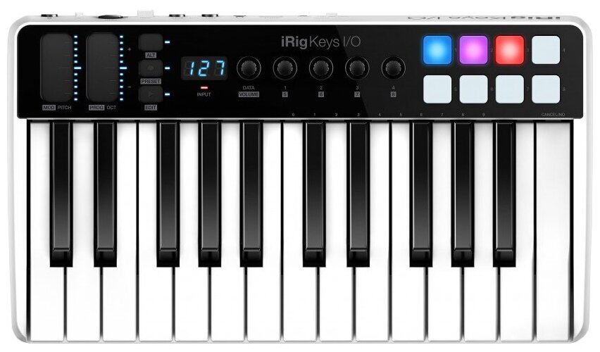 MIDI-клавиатура IK Multimedia iRig Keys I/O 25 - фото №1