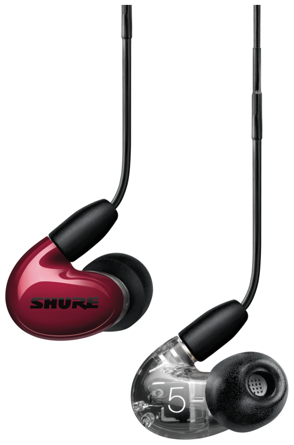 SHURE SE53BARD+UNI-EFS AONIC 5 внутриканальные гибридные наушники, технология Sound Isolating, три д