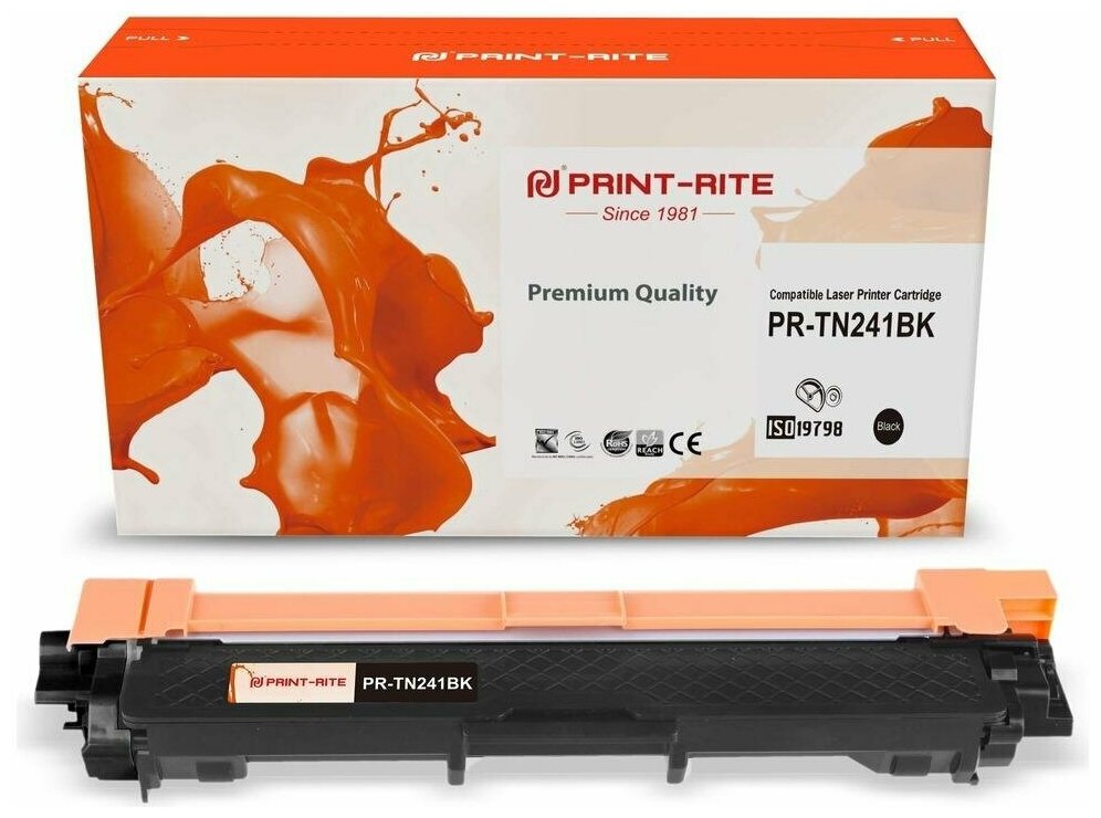 Print-Rite Тонер-картридж совместимый ПринтРайт Print-Rite PR-TN241BK TN-241BK черный 2.5K
