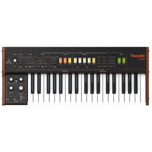 behringer vocoder vc340 синтезатор вокодер 37 полувзв клавиш аналоговая схема легендарные звуки синтезаторов 80 х Синтезатор BEHRINGER Vocoder VC340