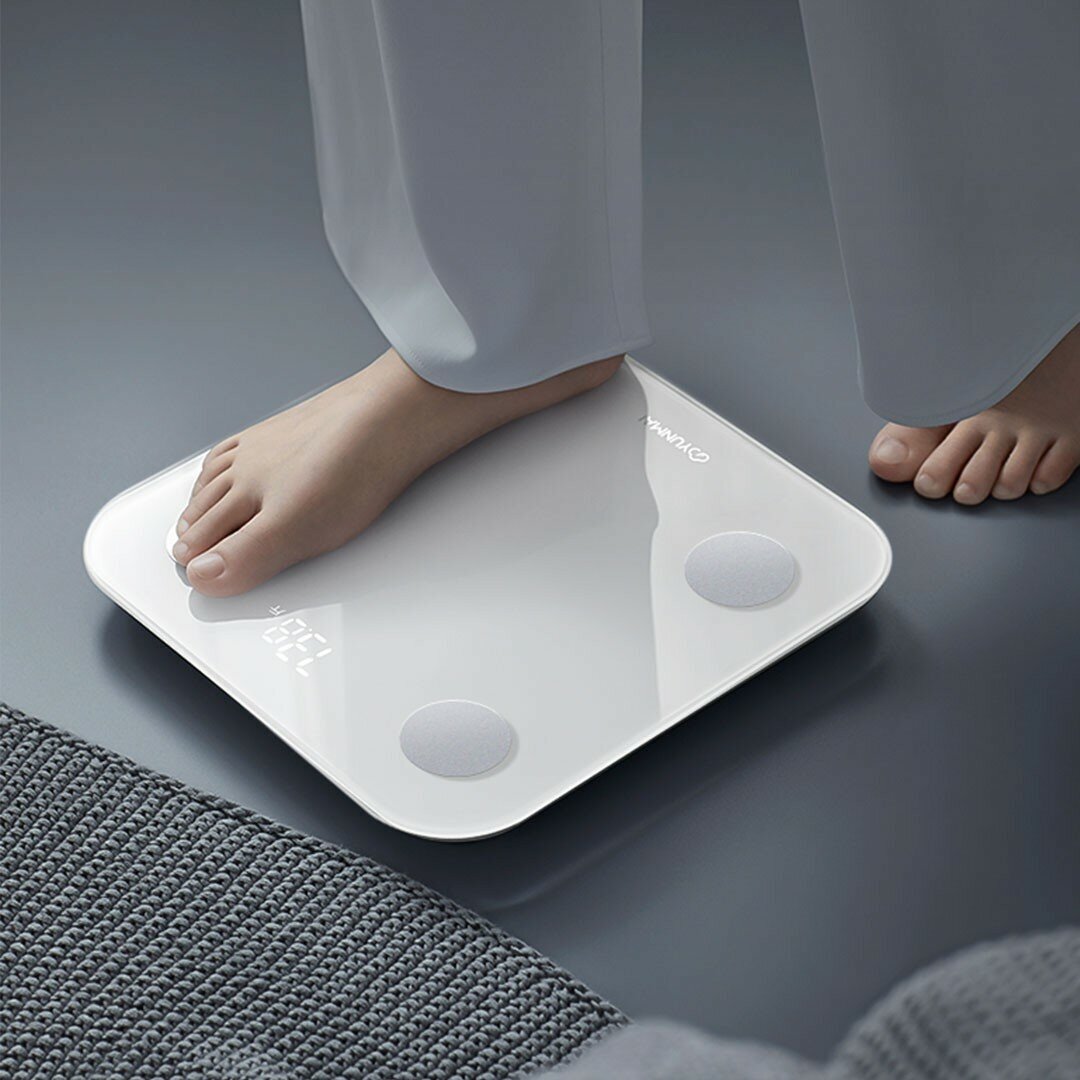 Умные весы Xiaomi Yunmai Mini 2 WH Smart Scale White YUNMAI (M1690) - фотография № 4