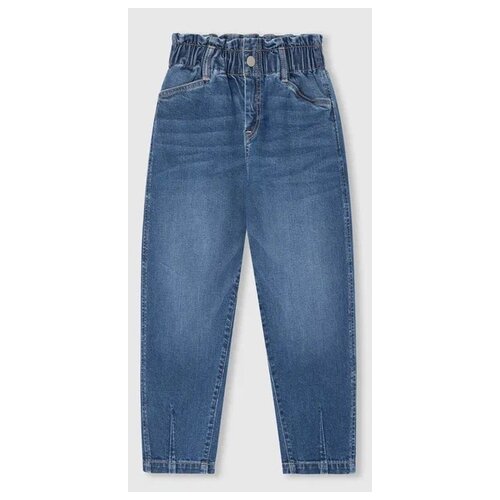 брюки (джинсы) для девочек, Pepe Jeans London, модель: PG201589, цвет: синий, размер: 30(6)