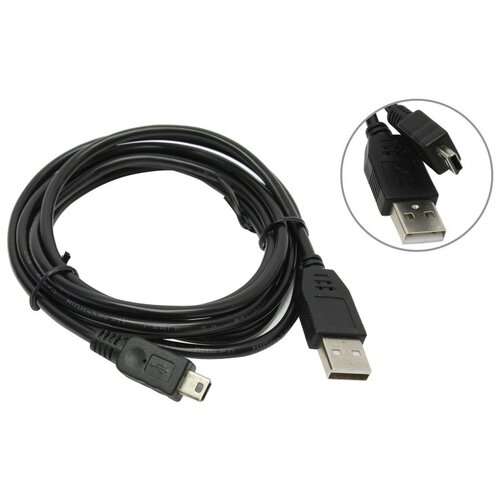 Telecom Кабель USB 2.0 AM-->mini-B 5P 1.8м