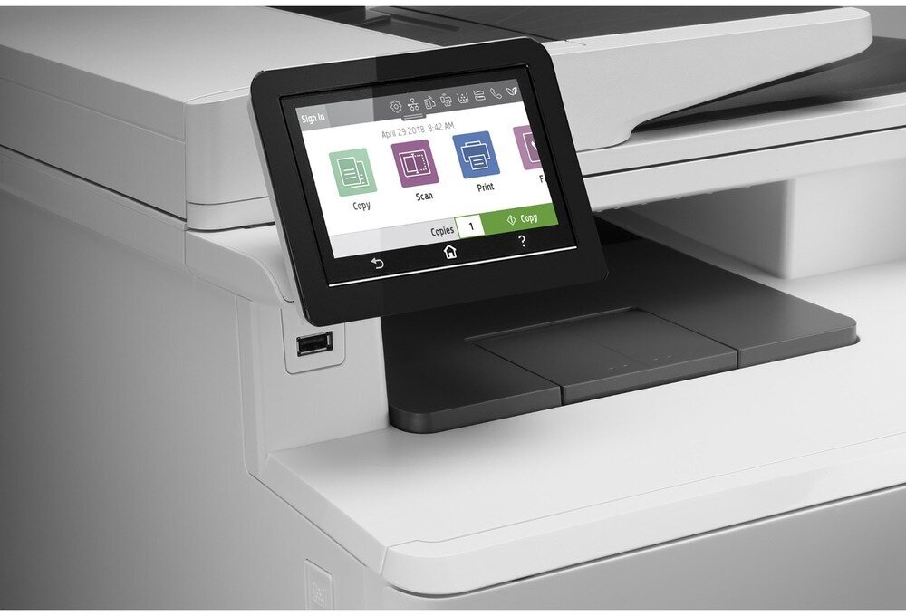 МФУ лазерное HP Color LaserJet Pro MFP M479fnw цветн A4