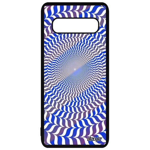 фото Чехол для мобильного samsung galaxy s10 plus, "иллюзия круга" illusion спираль utaupia
