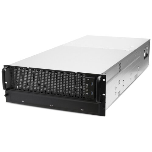 корпус aic серверный rsc 2et 2u 12x 3 5 hot swap bays tool less 3 5 and 2 5 hdd tray 800w crps redundant power supply 2x 15mm 2 5hdd Корпус для сервера 4U AIC XE1-4H000-06