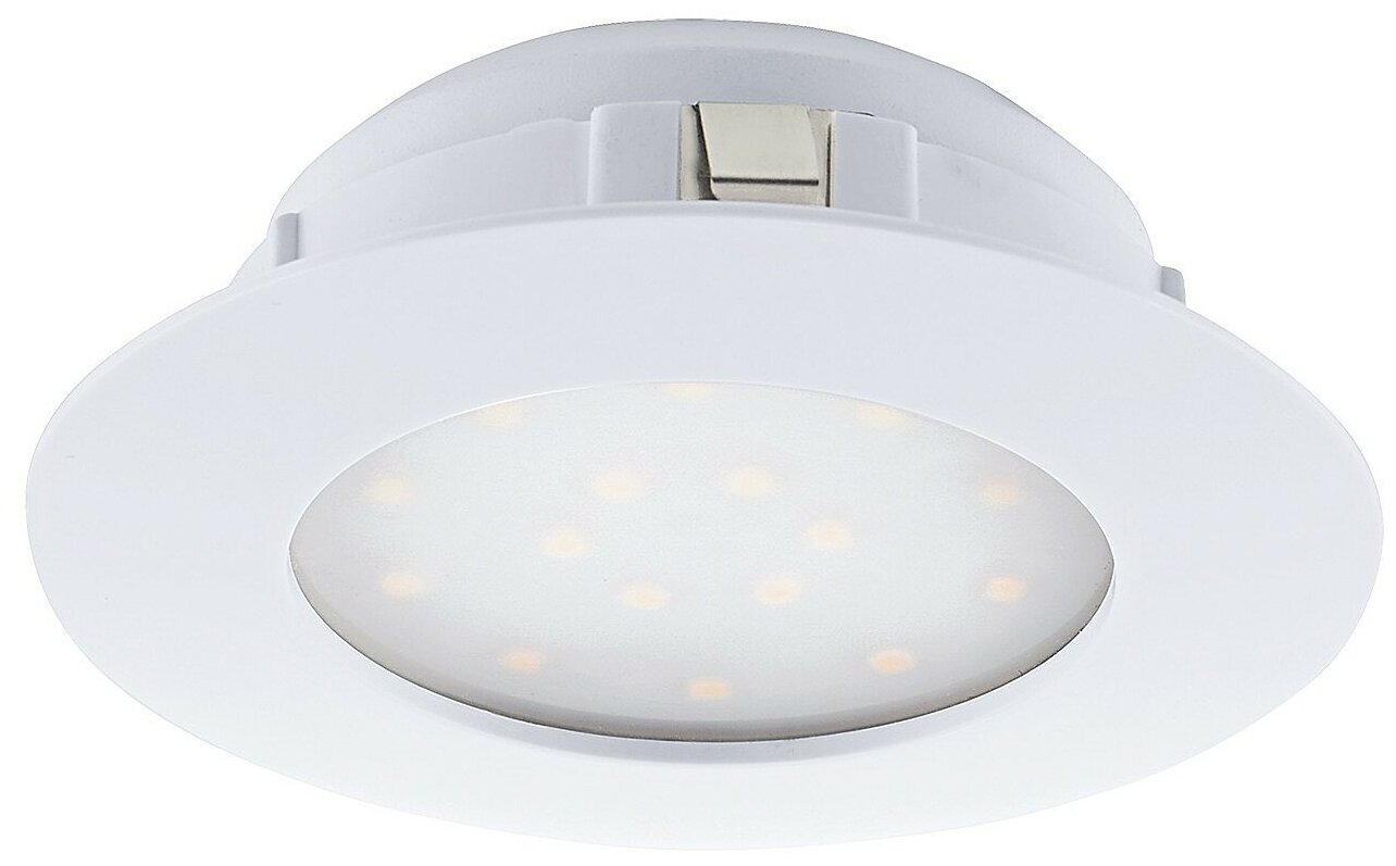 Светильник EGLO Pineda 95874, LED, 85 Вт, 3000, теплый белый, цвет арматуры: белый, цвет плафона: белый