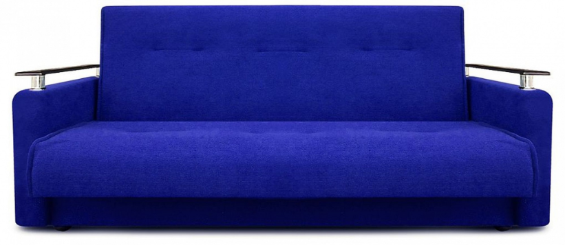 Диван книжка милон люкс синий 120 пружинный блок (сборка дивана 200руб)