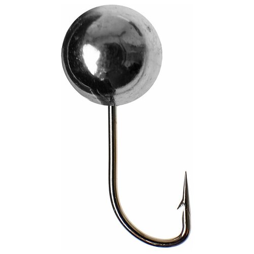 фото Мормышка литая "шар", 7 мм, крючок crown, 10 шт. marlin's