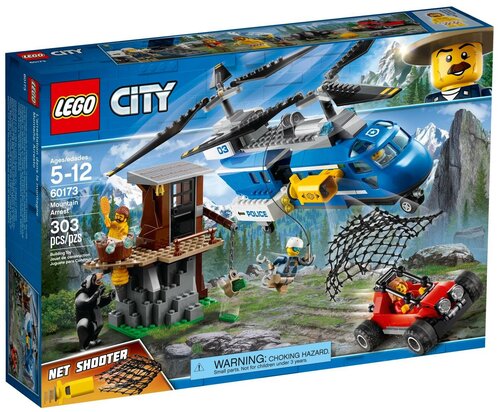 LEGO City 60173 Горная полиция: Арест, 303 дет.