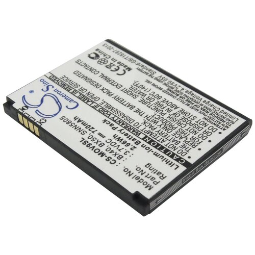 фото Аккумулятор для motorola v9 (bx40) (720 mah) (cameron sino) (cs-mov9sl)