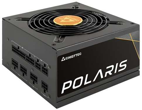 Блок питания Chieftec Polaris PPS-650FC (ATX 2.4, 650W, 80 PLUS GOLD, Active PFC, 120mm fan, Full Cable Management) Retail (PPS-650FC)