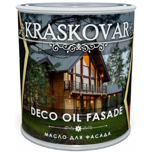Масло для фасада Kraskovar Deco Oil Fasade масло kraskovar deco oil fasade махагон 2 2 л