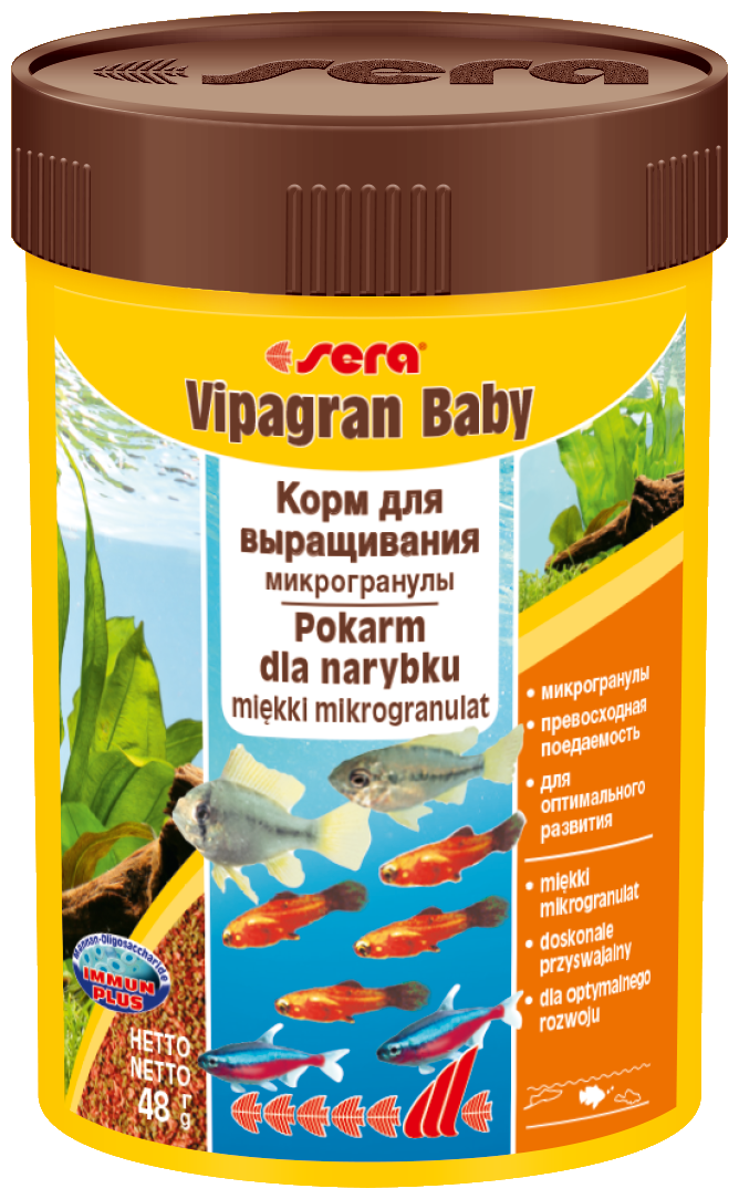 Корм для рыб Sera VIPAGRAN BABY 100мл