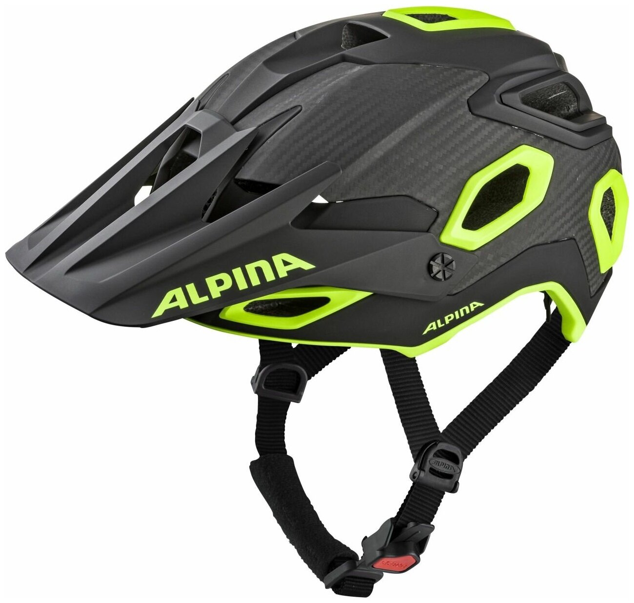 Велошлем ALPINA Rootage Black-Neon Yellow Matt (см:52-57)