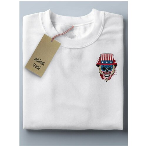 фото Футболка мужская белая, minimal trend, животные - 25250