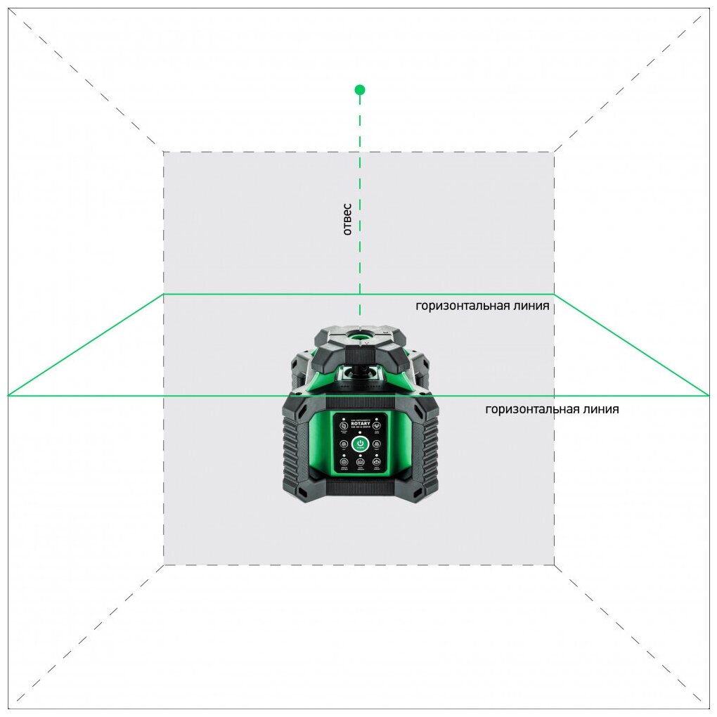 Лазерный нивелир ADA ROTARY 500 HV-G SERVO