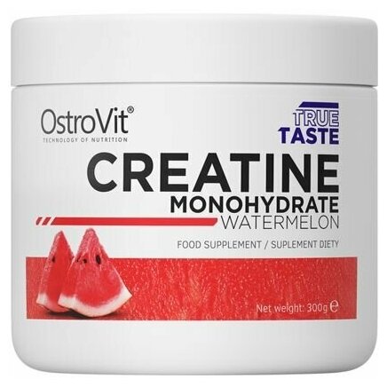 Креатин Моногидрат Островит, Creatine Monohydrate Ostrovit, 300 г., Арбуз