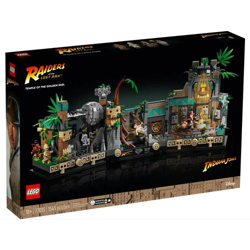 Конструктор LEGO Indiana Jones 77015 Храм Золотого Идола, 1545 дет. lego indiana jones 77013 побег из затерянной гробницы